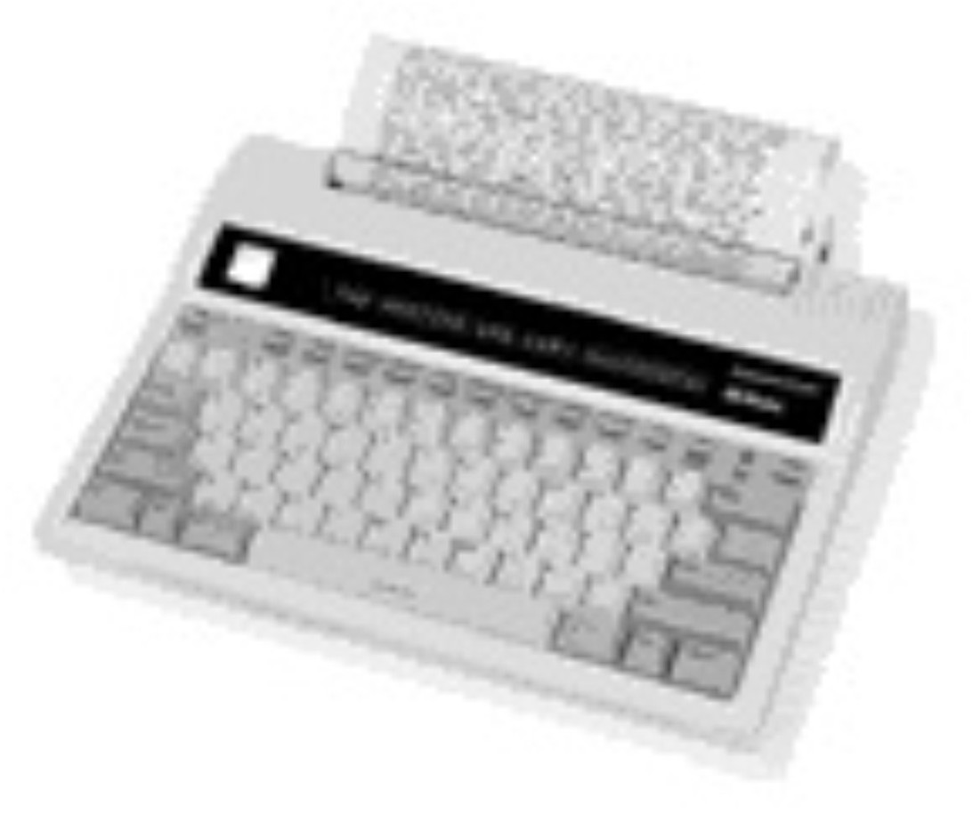 Picture of TTY Telephone Printer